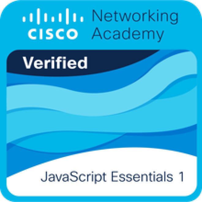 Chứng chỉ JavaScript Essentials 1