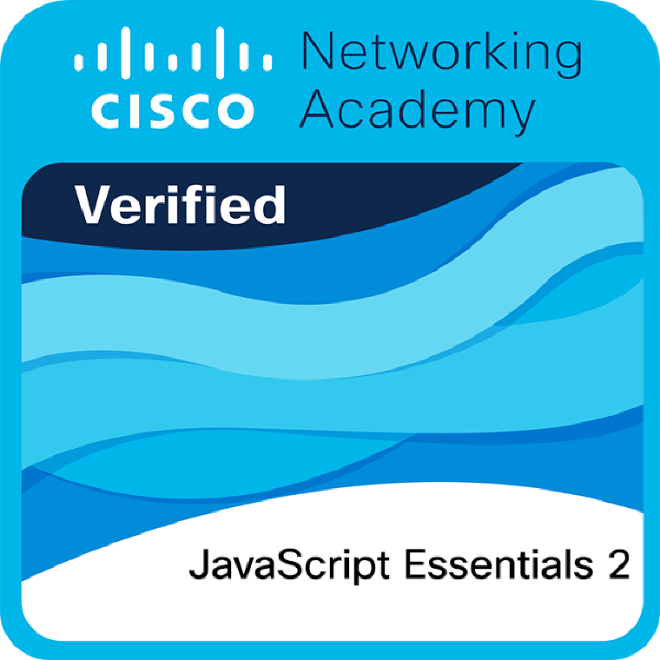 Chứng chỉ JavaScript Essentials 2